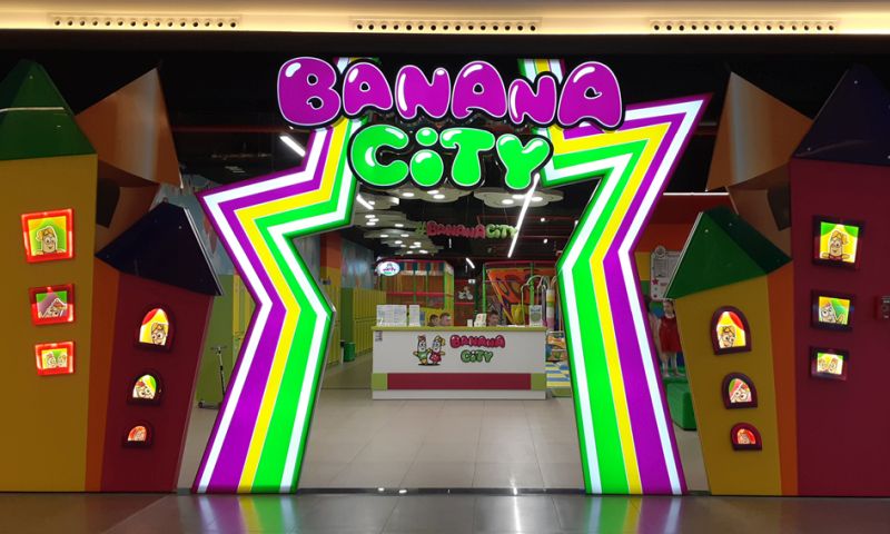 Дзіцячы забаўляльны цэнтр «Banana City» (ГЗЦ «Galleria Minsk») в Минске