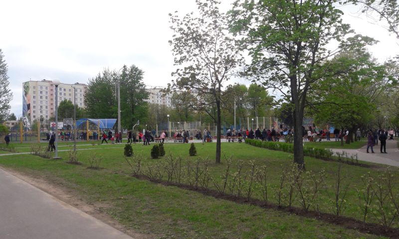 Парк экстрэмальных відаў спорту в Минске